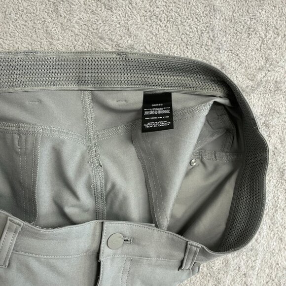 NWOT Greg Norman Men's 36x32 Gray Stretch Tech Pants performance - Picture 7 of 9